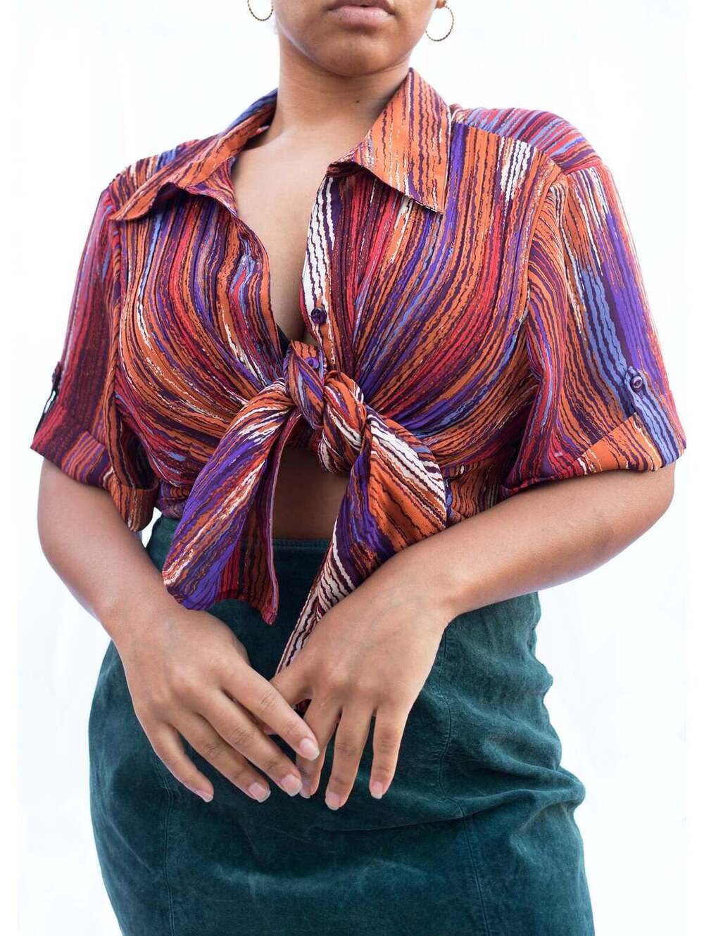 Avenue Striped Blouse